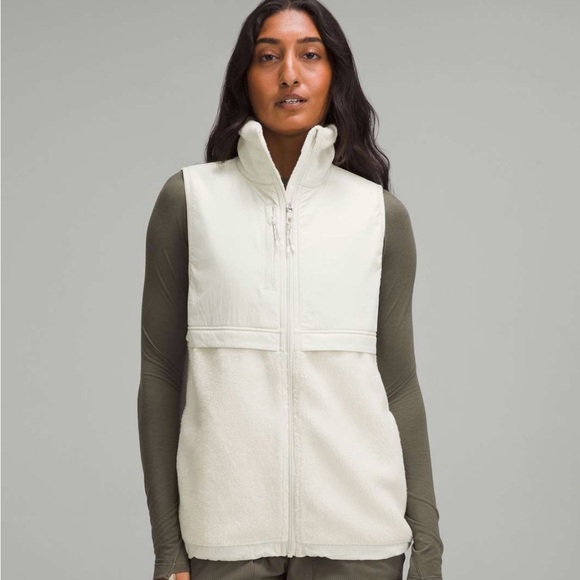 lululemon athletica Jackets & Blazers - lululemon athletica Cream Vest